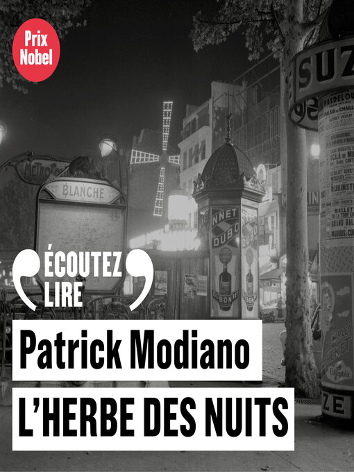 Title details for L'herbe des nuits by Patrick Modiano - Available